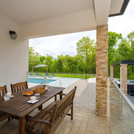 Wunderschoener Neubau Mit Privatem Pool Und Jacuzzi Vozilici
